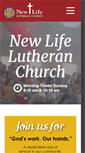 Mobile Screenshot of newlifebolingbrook.org